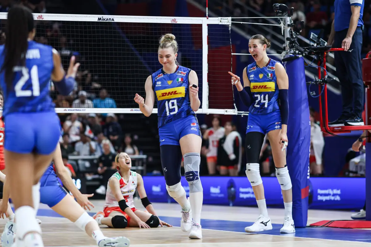 Kadın voleybolu, oyunun tamamında eşit